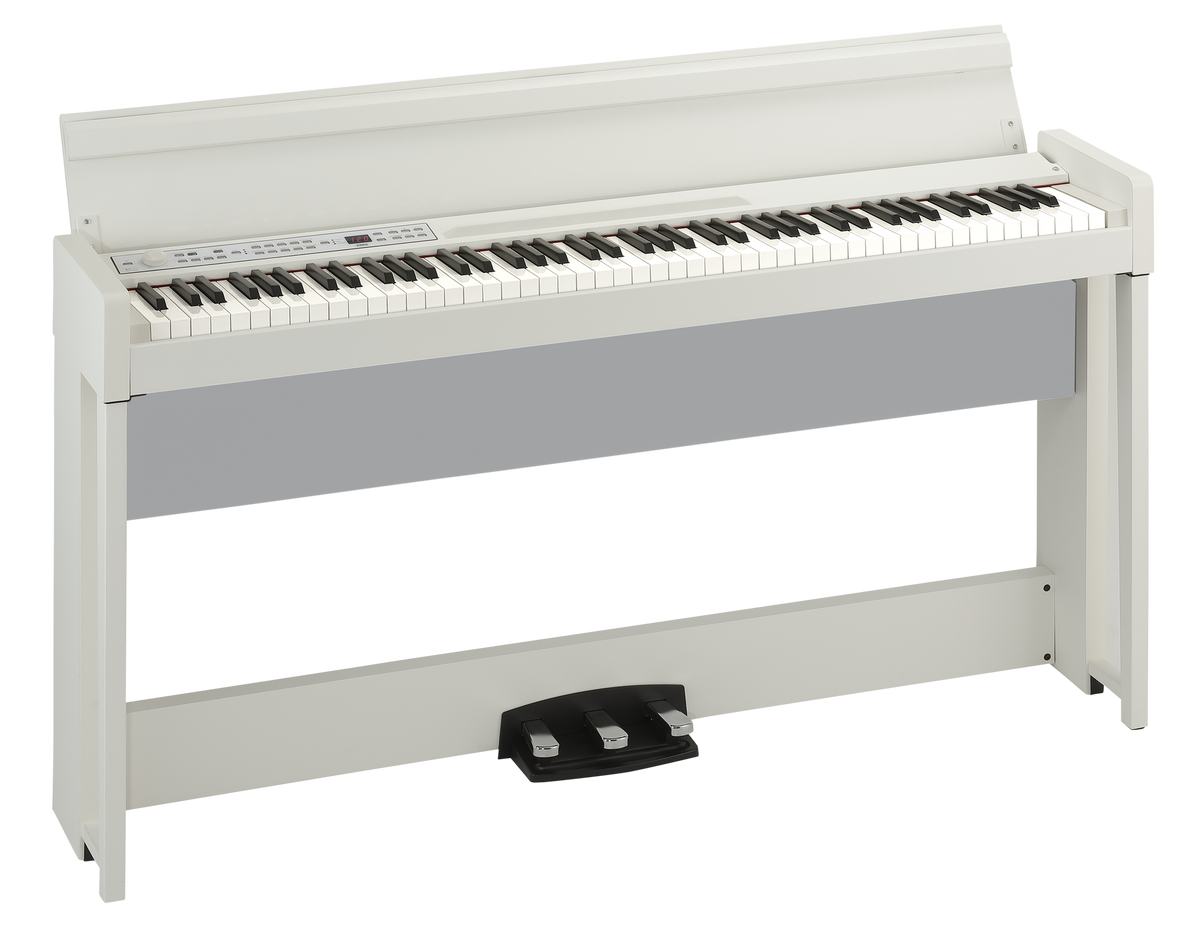 Korg Digitale Piano, Concert, C1 Air, Bluetooth, 3 pedalen, 2x25 W, wit