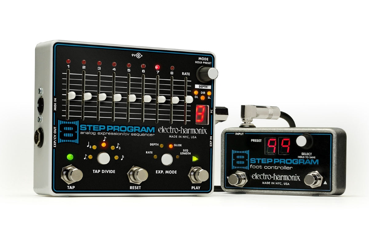 Electro-Harmonix 8-STEP FOOT CONTROLLER – effectpedaal