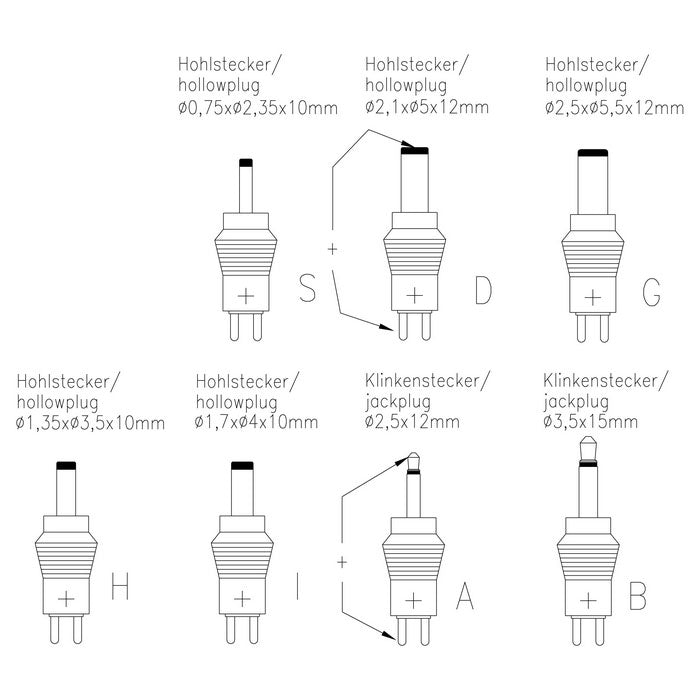Ansmann APS2250H – voeding