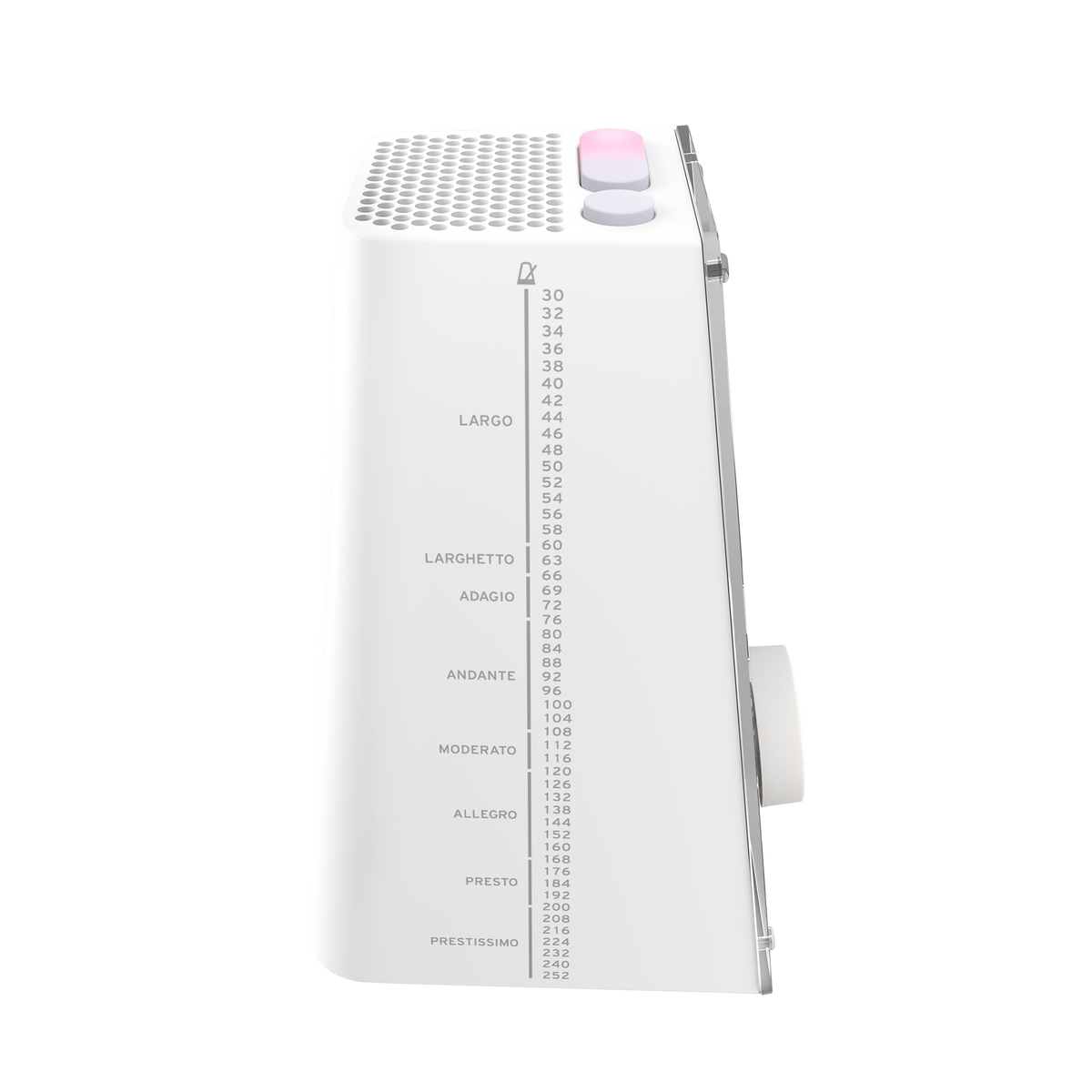 Korg Metronoom, KDM-3 digitaal, wit