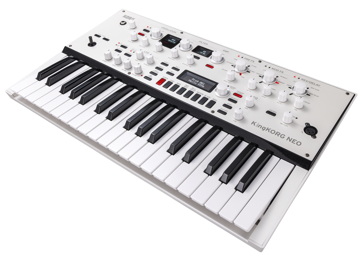 Korg Synthesizer, digitaal, KingKORG NEO, virtueel-analoog, 37 toetsen, Vocoder