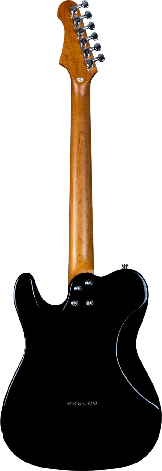JET Guitars JT-350 BK R – elektrische gitaar – T-stijl SH Zwart, palissander toets
