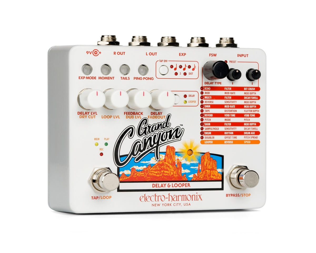 Electro-Harmonix GRAND CANYON – looperpedaal