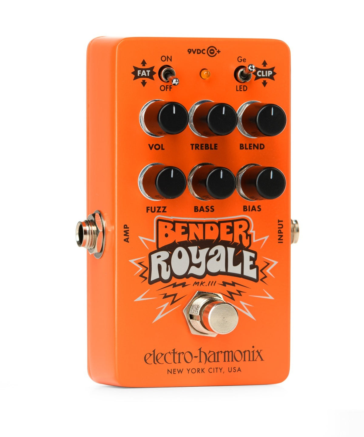 Electro-Harmonix BENDER ROYALE ORANGE – fuzzpedaal