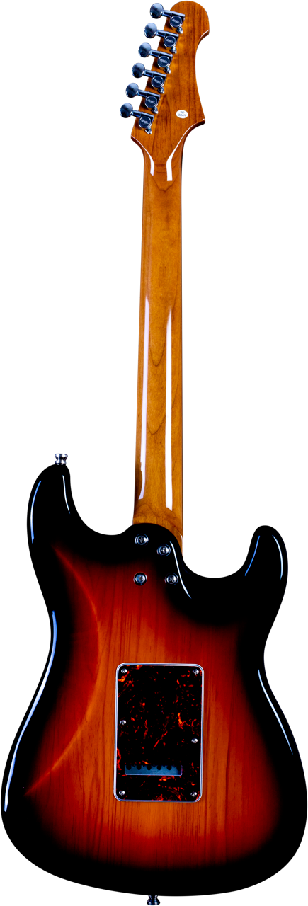 JET Guitars JS-400 SB LH – elektrische gitaar – S-stijl HSS Linkshandig Zonsopgang