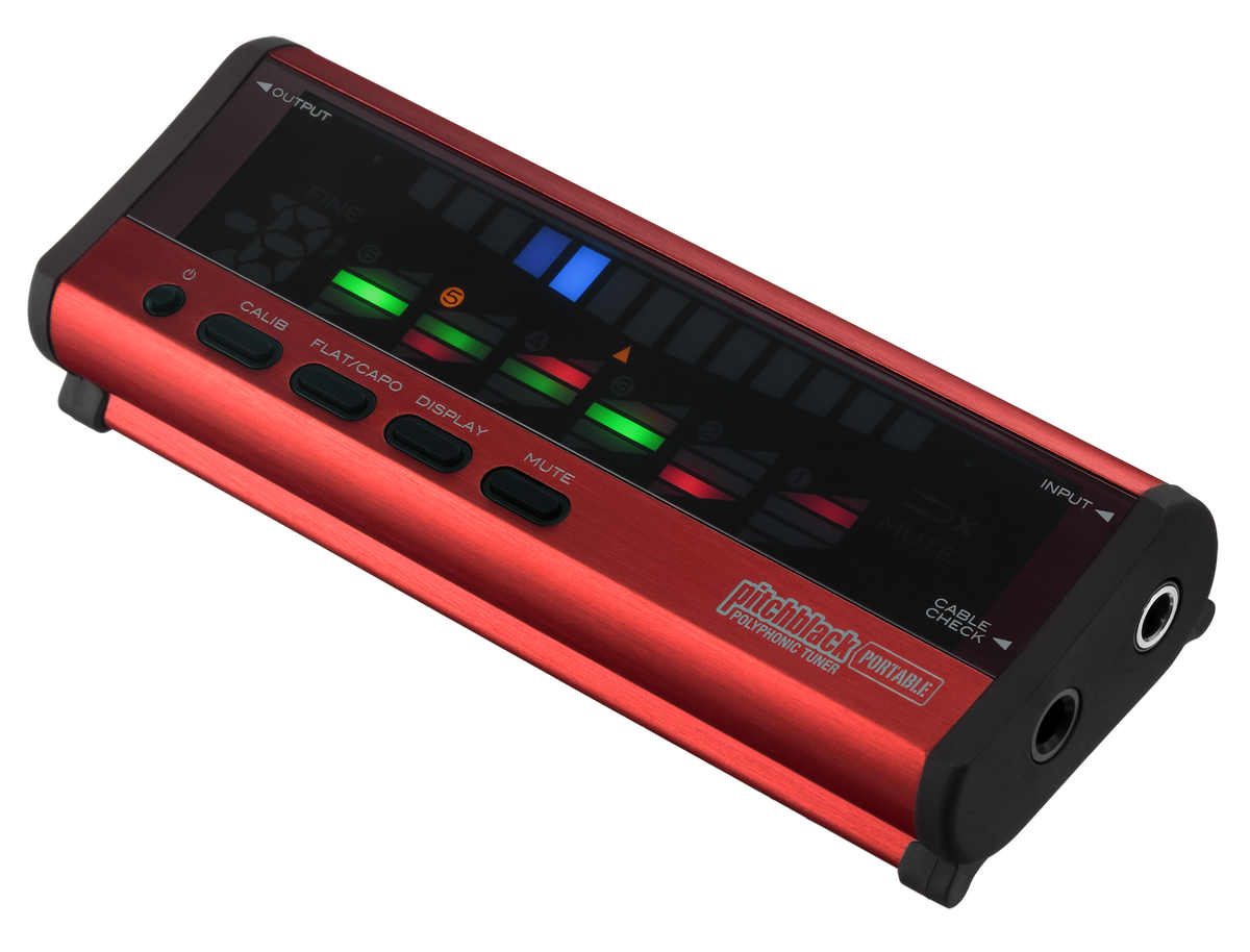 Korg Stemapparaat, Pitchblack, Portable, polyfoon, rood