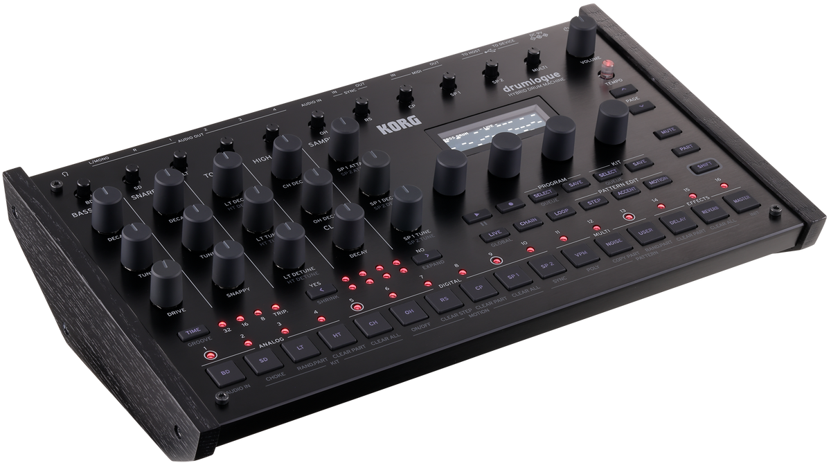 Korg Drummachine hybride, 4 analog-, 7 digital Parts
