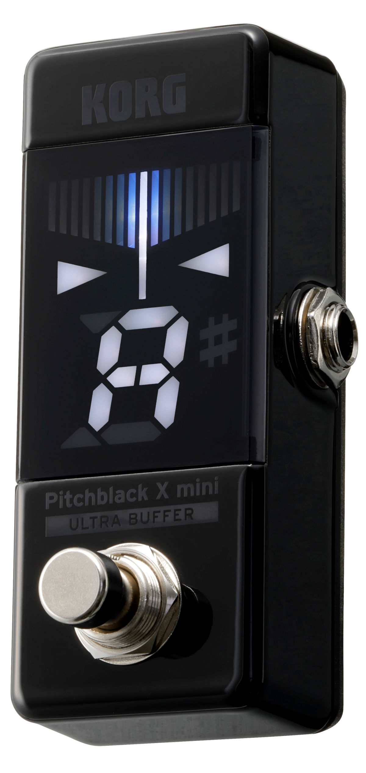 Korg Stemapparaat, Pedaal, Mini, Pitchblack, zwart