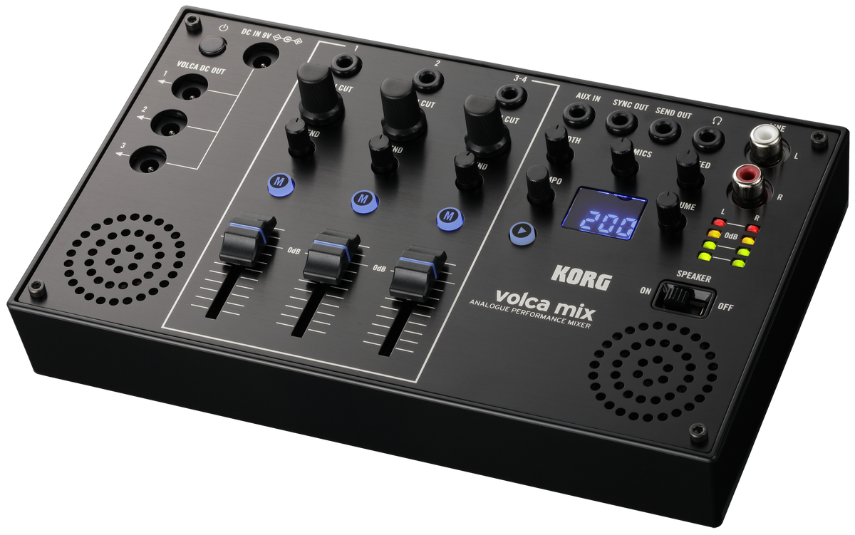 Korg Mixer, volca mix, 4 kanalen, met effecten, voor volca Serie