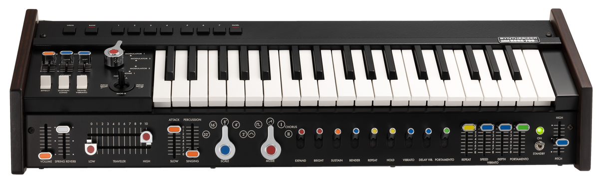 Korg Synthesizer, analoog, miniKORG 700Sm, monophon, 37 toetsen, incl.Softcase