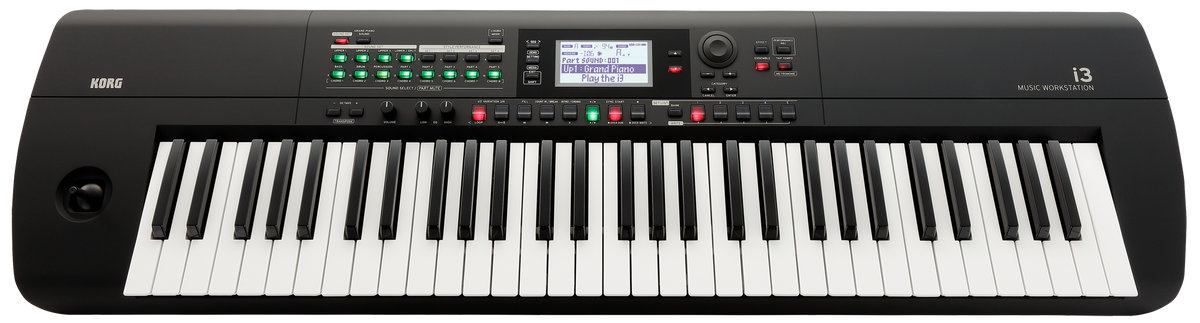 Korg Workstation, Arranger i3, 61 toetsen, zwart