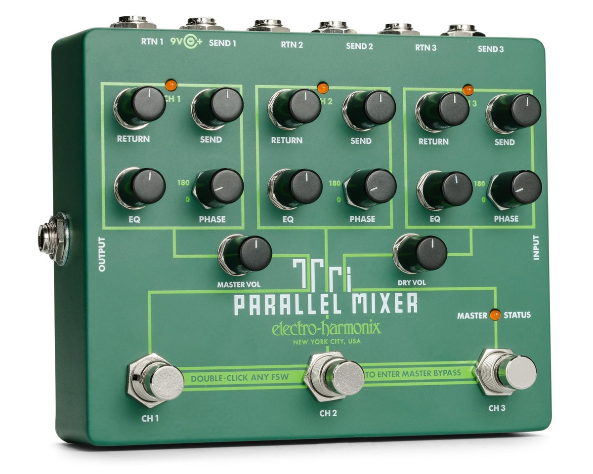 Electro-Harmonix TRI PARALLEL MIXER – effectpedaal