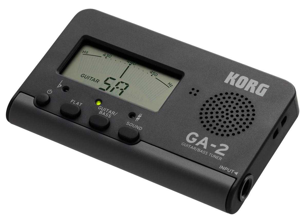 Korg Stemapparaat, Gitaar/Bass, GA-2, zwart