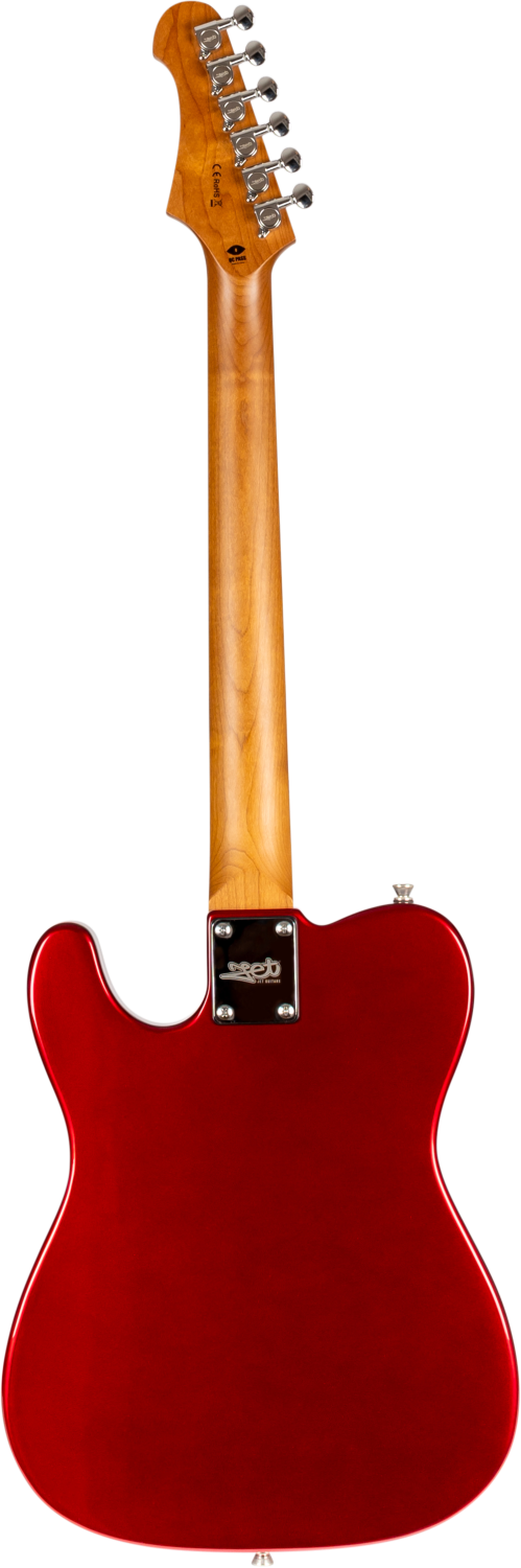 JET Guitars JT-300 CAR P90 – elektrische gitaar – T-stijl S-P90 Rood