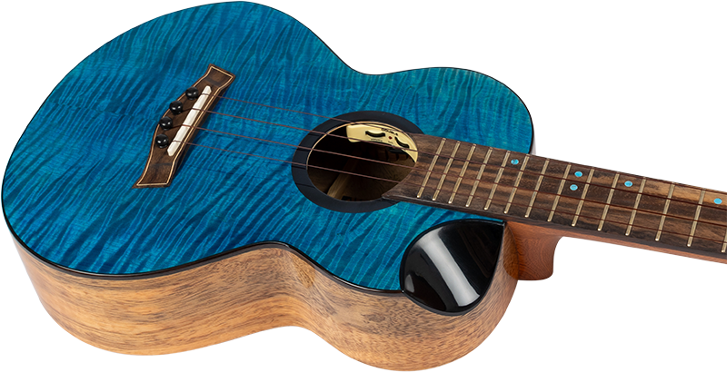 Flight COMET TENOR EQ-A BLUE – elektro-akoestische tenorukelele