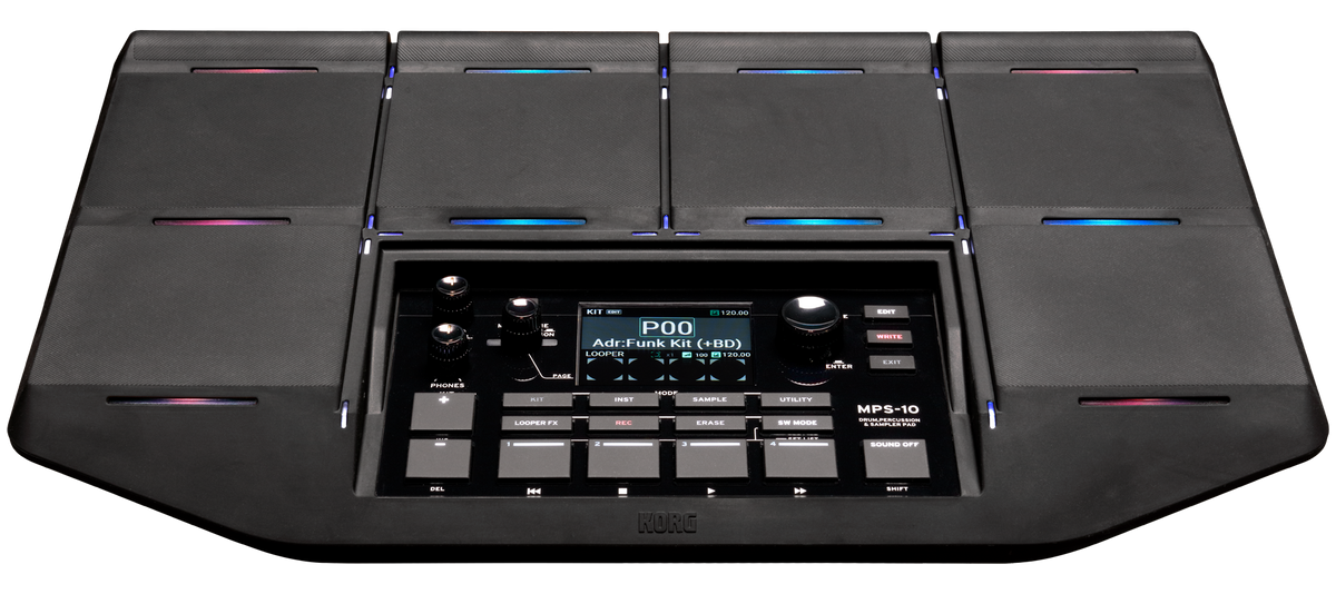 Korg Digitale Drum, MPS-10, Slagwerk, Sampler Pad
