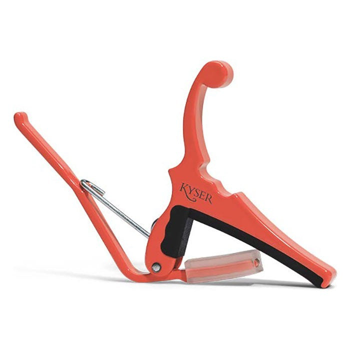 Kyser FENDER® x KYSER® QUICK-CHANGE, FIESTA RED – capodaster voor elektrische gitaar