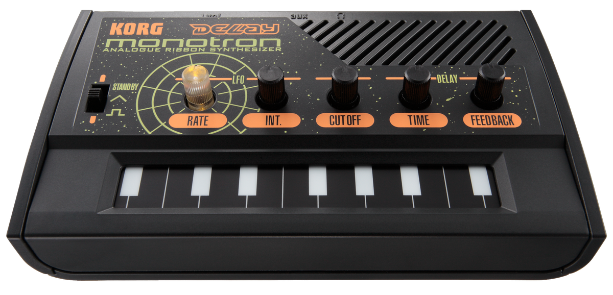 Korg Synthesizer, analoog, monotron Delay, 1-stemmmig
