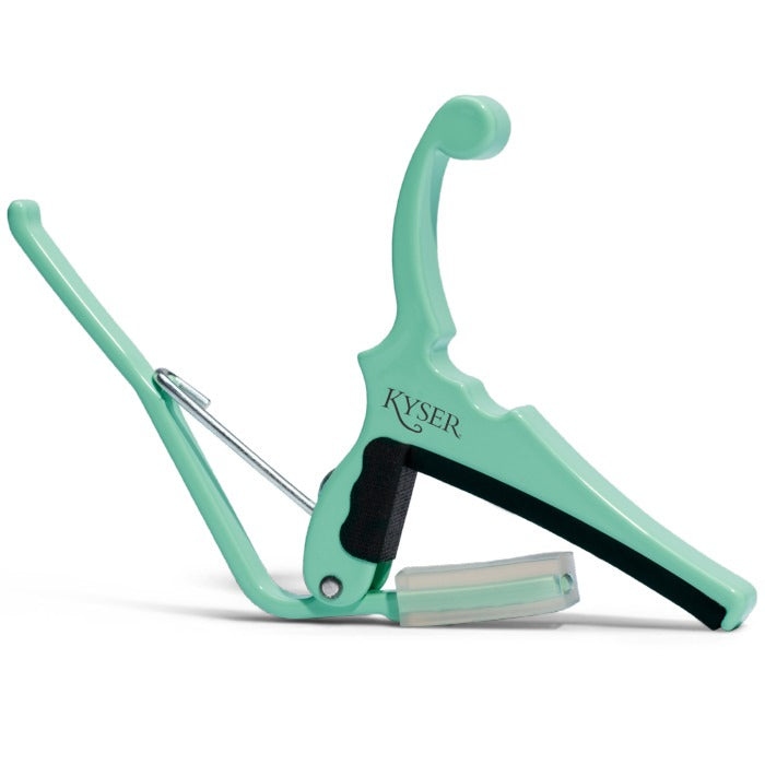 Kyser Fender® x Kyser® Quick-Change® Electric Guitar Capo, Surf Green – capodaster voor elektrische gitaar