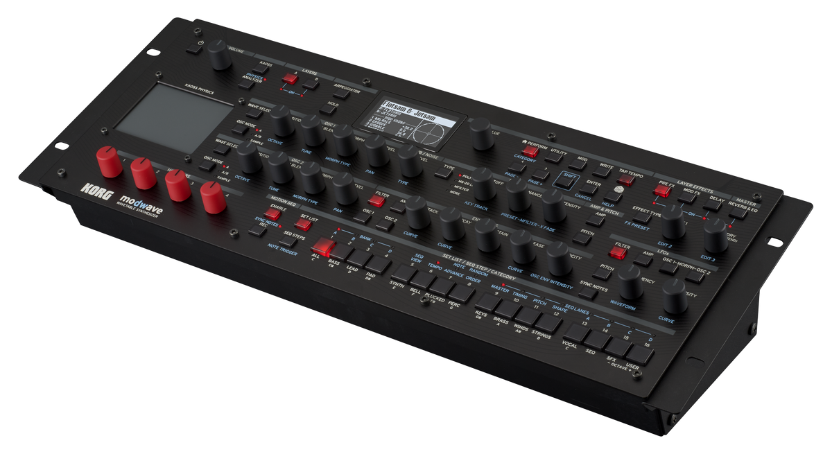 Korg Synthesizer, digitaal, modwave module, Wavetable, Desktop, Rack