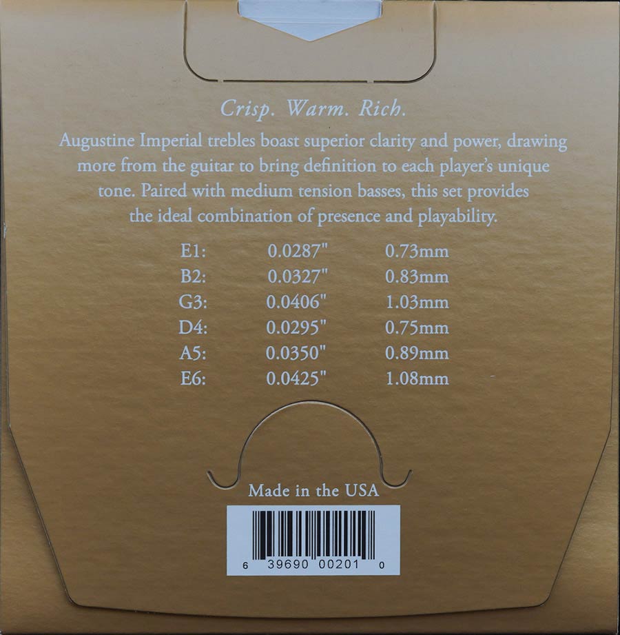 Augustine AUIMRD Imperial Red snarenset voor klassiek gitaar afbeelding 2