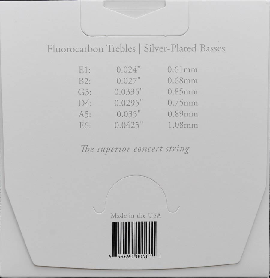 Augustine AUPARD Paragon Red fluorocarbon snarenset voor klassiek gitaar afbeelding 2