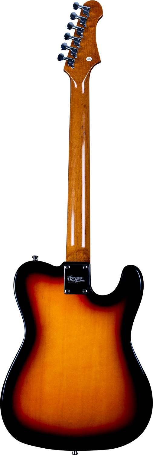 JET Guitars JT 300 SB LH – elektrische gitaar – T-stijl Linkshandig Sunburst