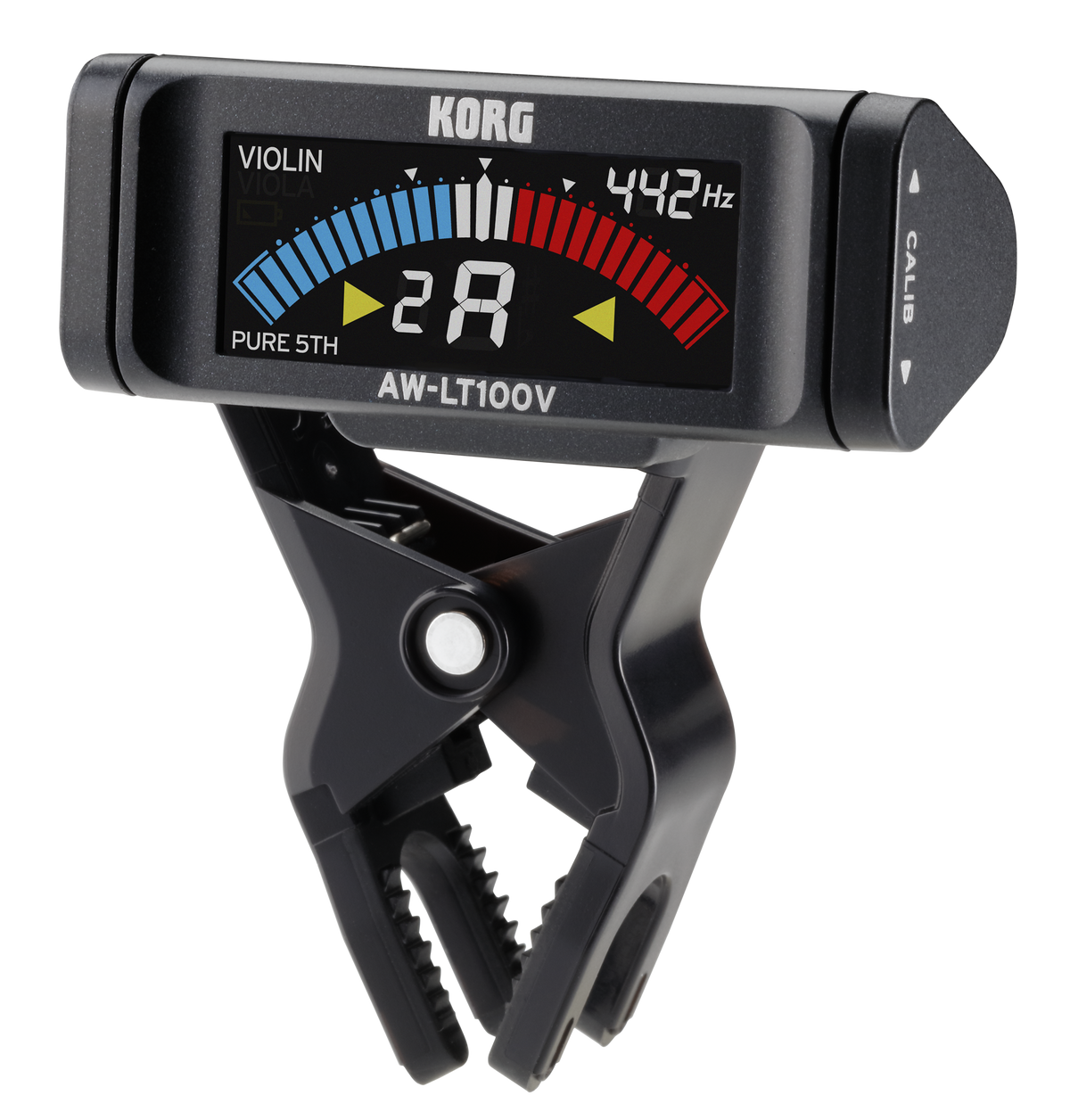 Korg Stemapparaat, chromatisch, AW-LT100 V, Clip-On, zwart