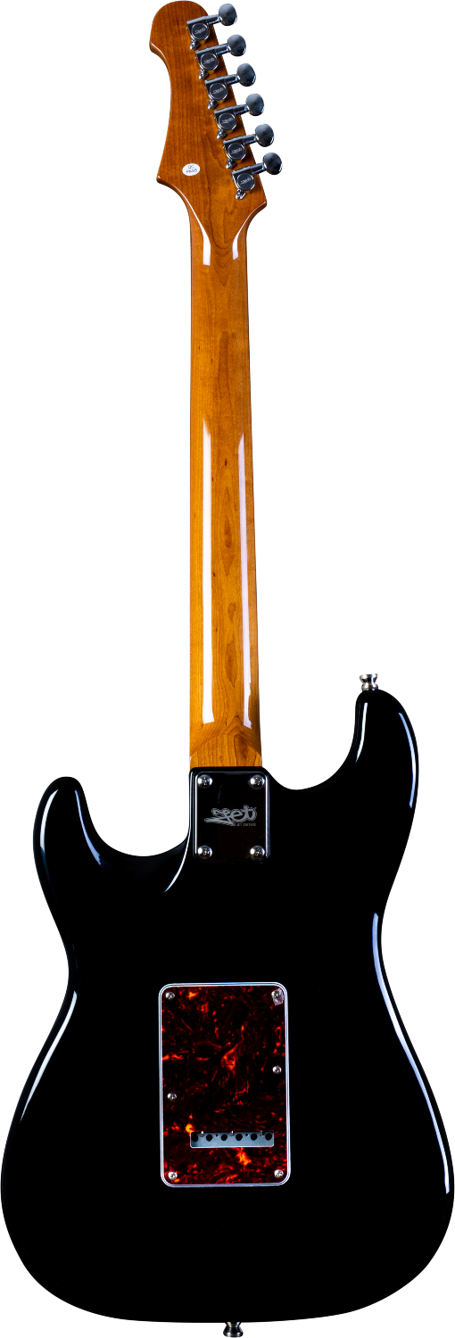 JET Guitars JS 300 BK – elektrische gitaar – S-stijl SSS Zwart
