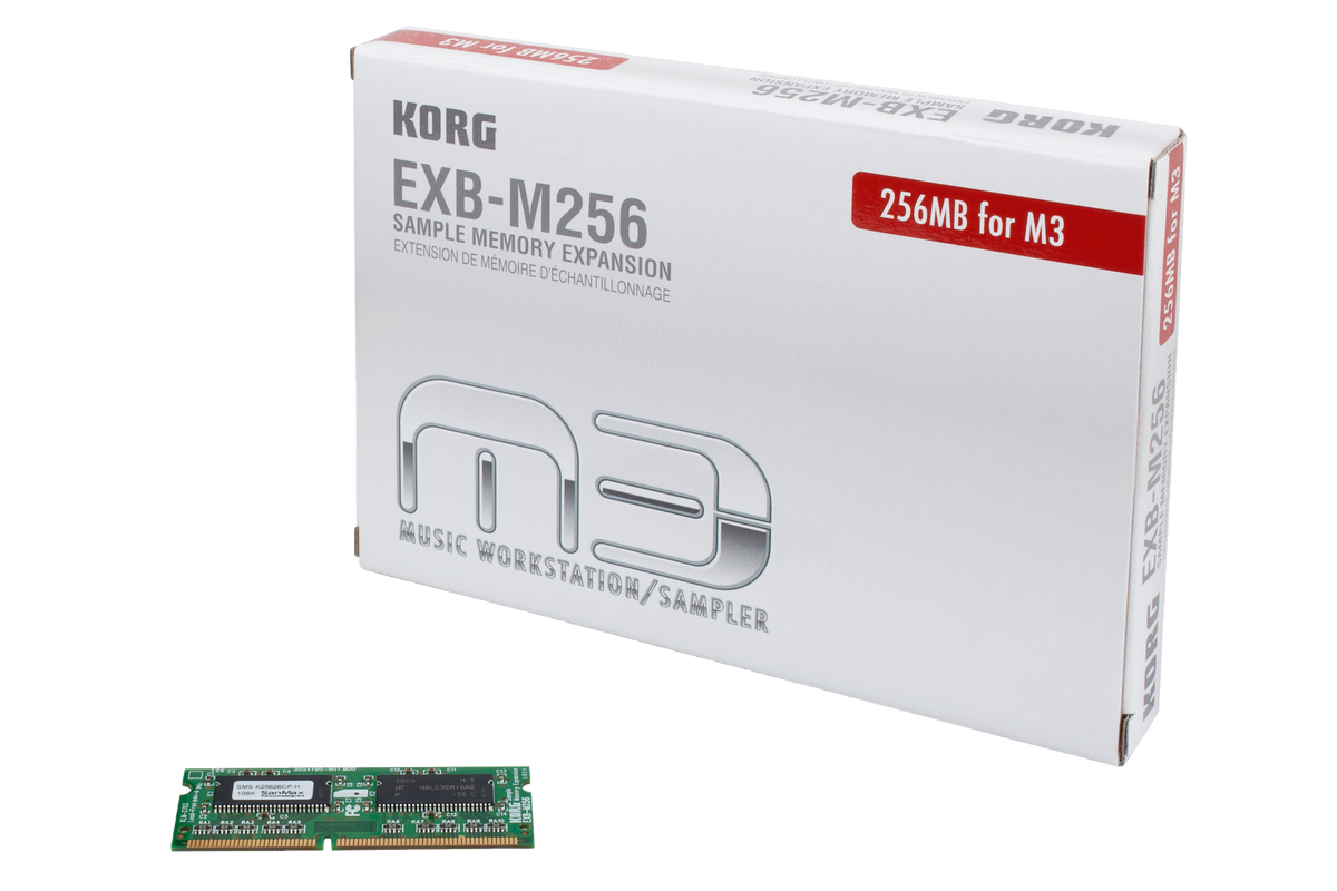 Korg Accessoire, 256MB voor M3/XP/Pa2XPRO/Pa3X