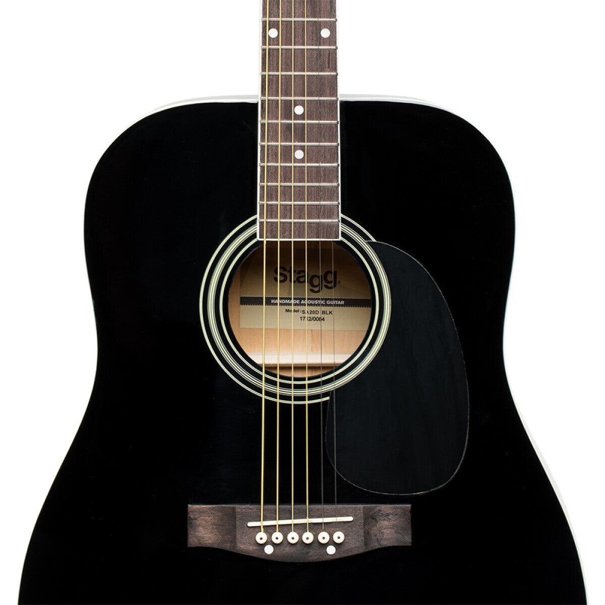 Stagg SA20D BLK westerngitaar Zwart