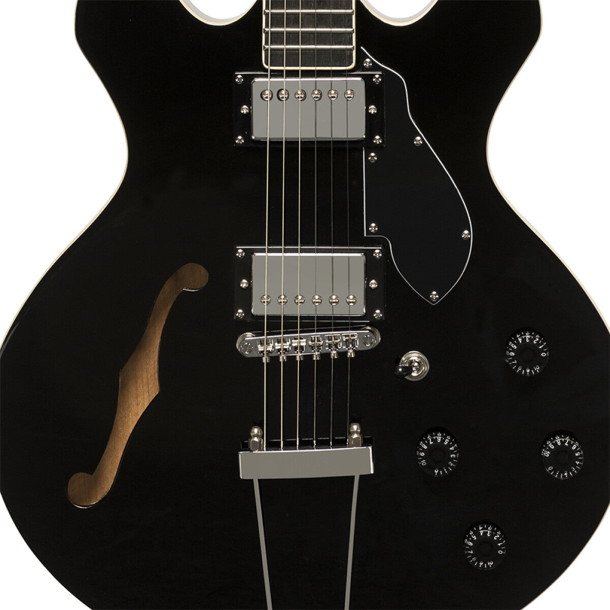 Stagg SVY 533 BK Silveray elektrische gitaar zwart