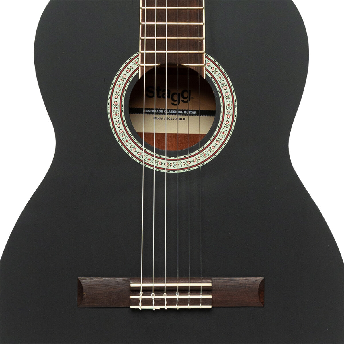 Stagg SCL70-BLK klassieke gitaar Zwart
