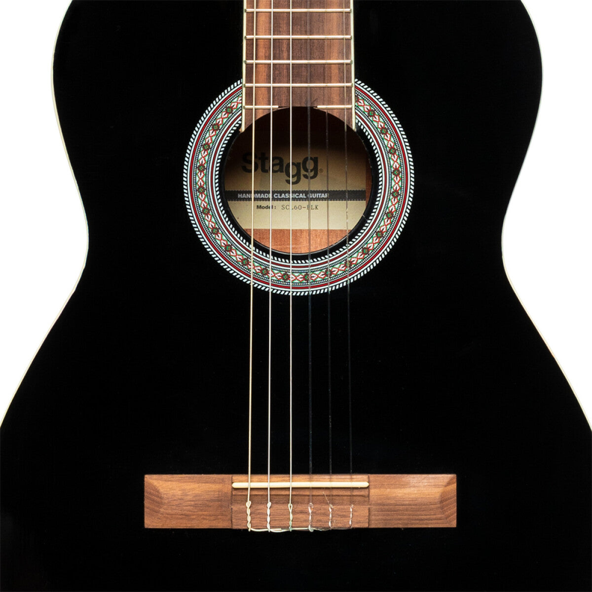 Stagg SCL60-BLK klassieke gitaar Zwart