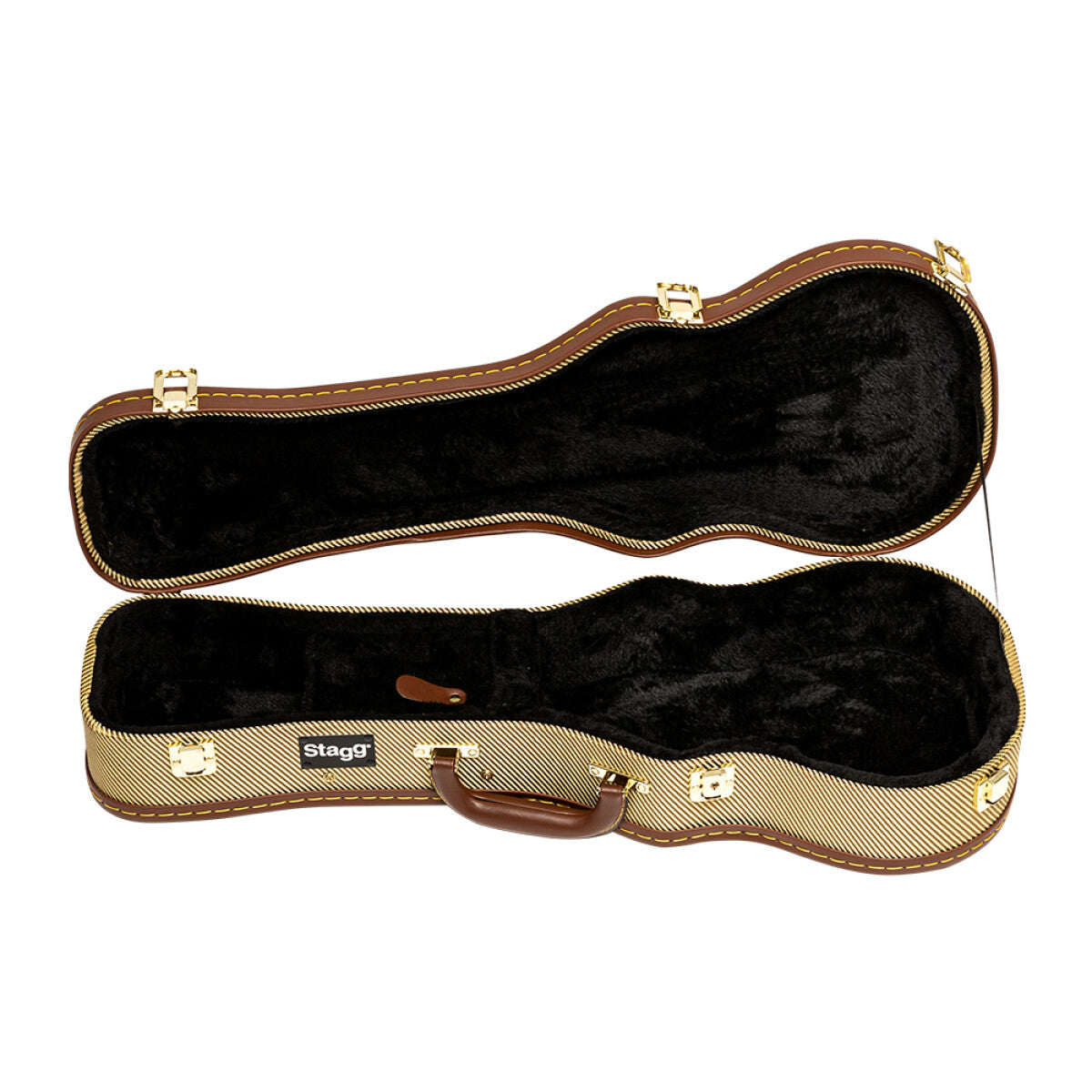 Stagg GCX-UKC GD koffer voor snaarinstrument