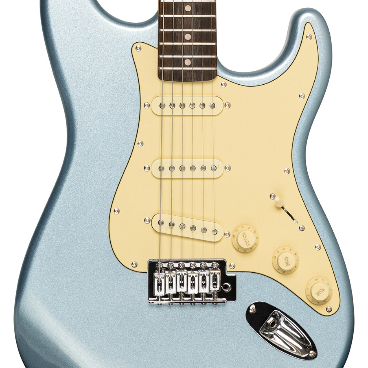 Stagg SES-30 IBM S-style elektrische gitaar Ice Blue Metallic