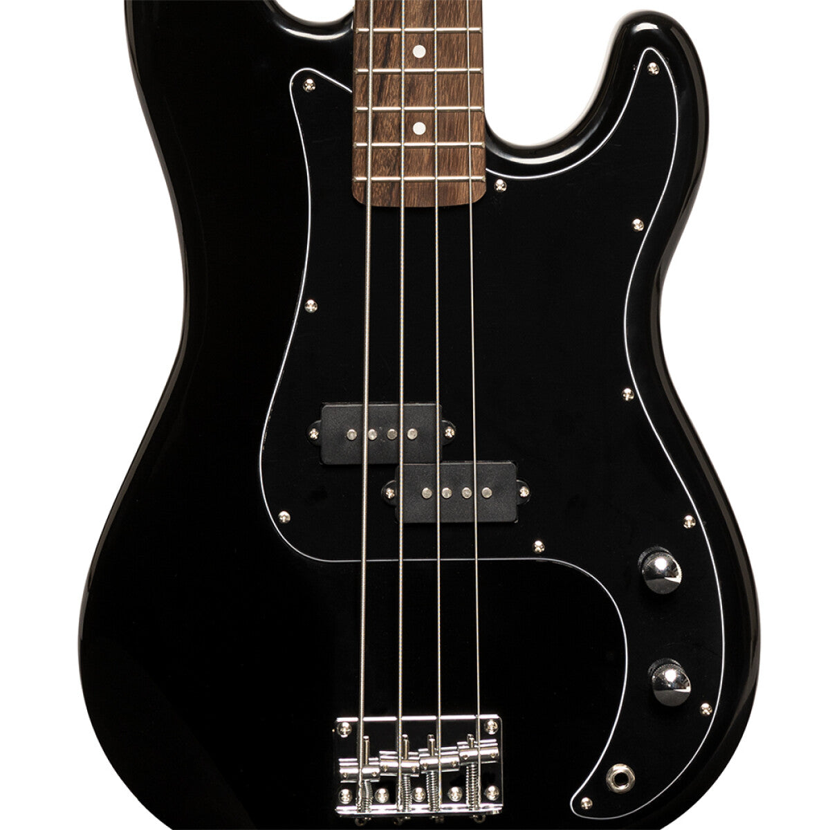 Stagg SBP-30 BLK elektrische basgitaar Zwart
