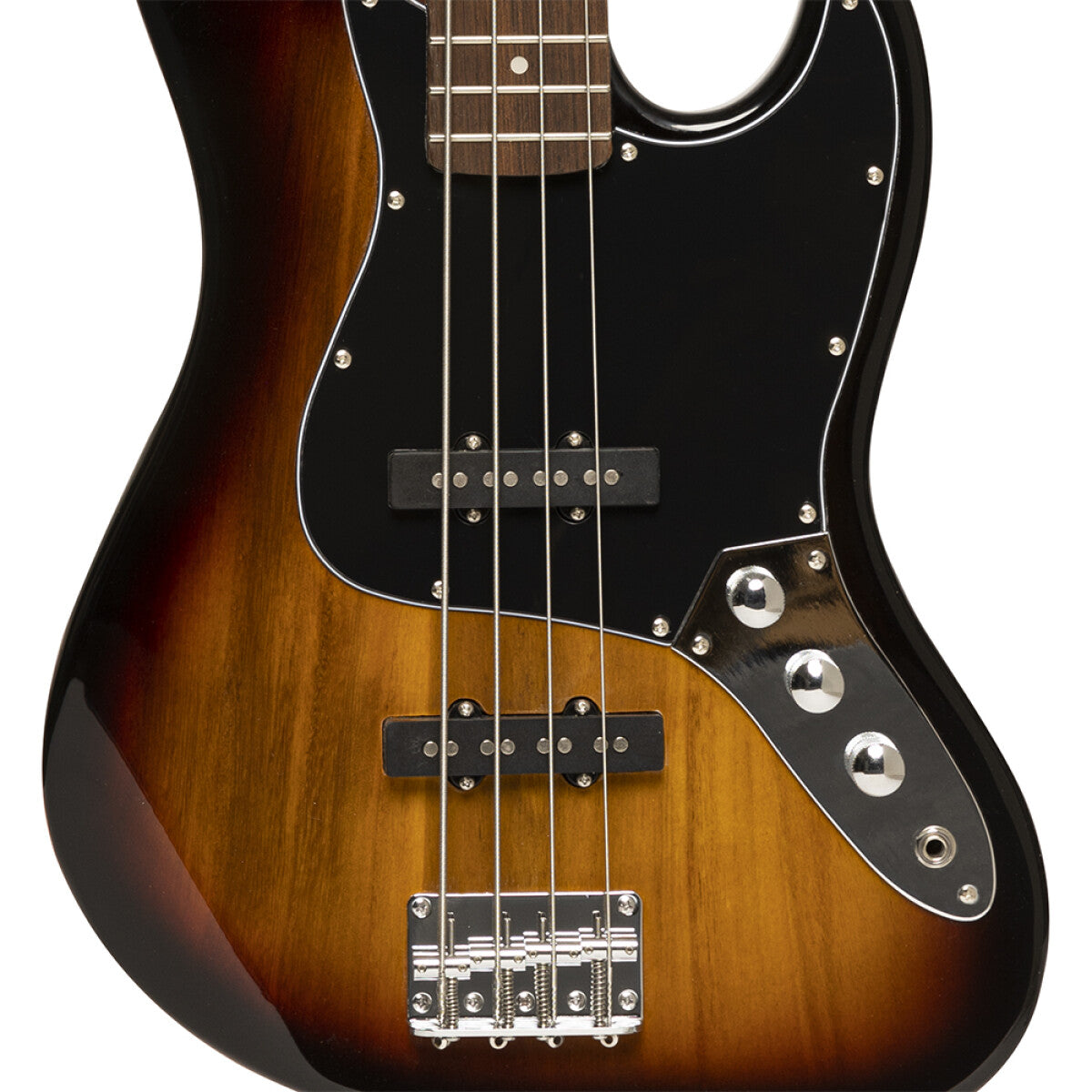 Stagg SBJ-30 SNB elektrische basgitaar Sunburst