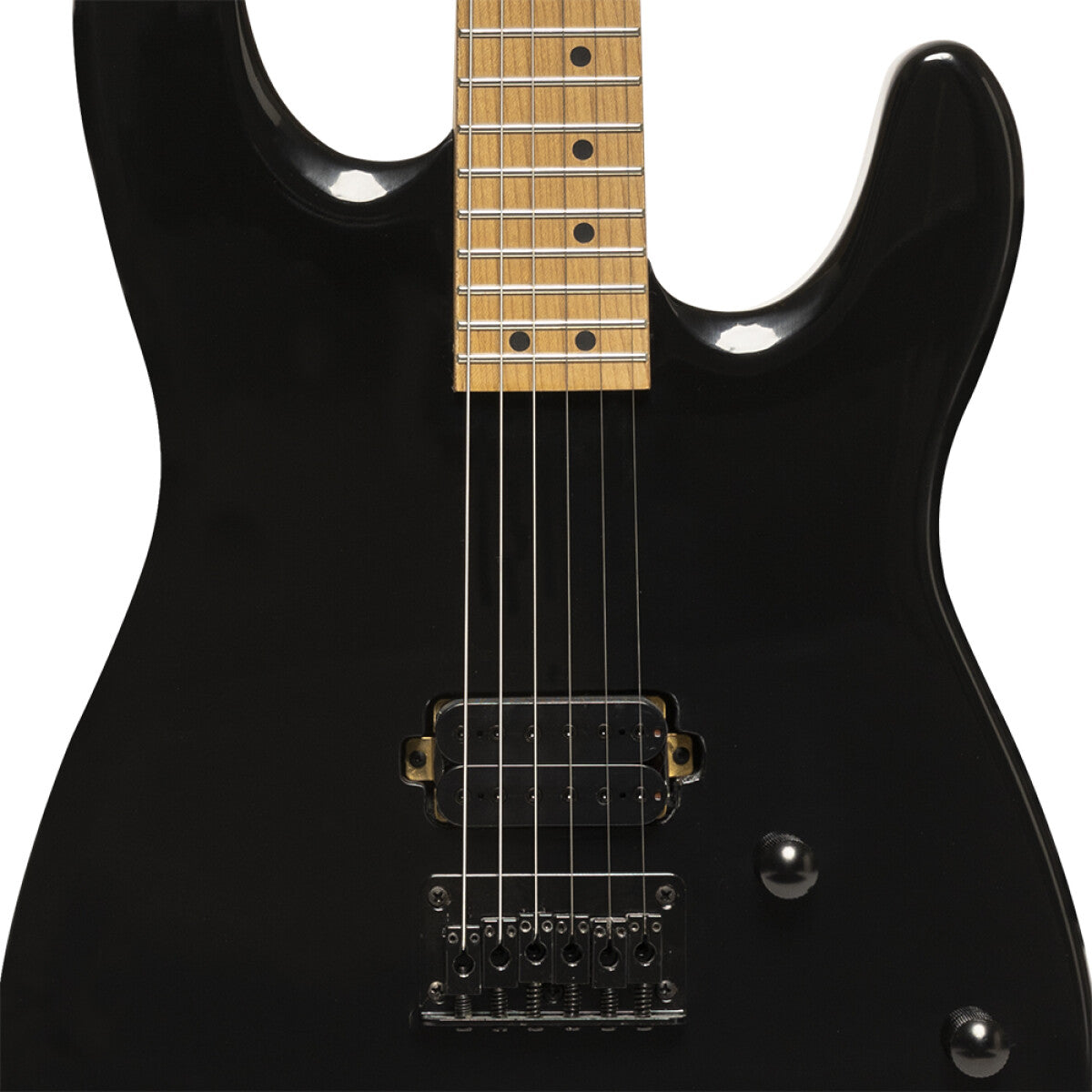 Stagg SEM-ONE H BK Metal elektrische gitaar Zwart