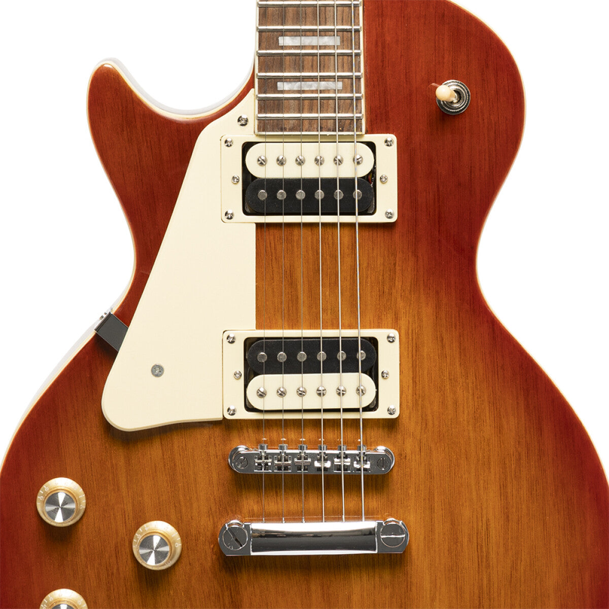 Stagg SEL-STD VSB LH elektrische gitaar linkshandig Violin Sunburst