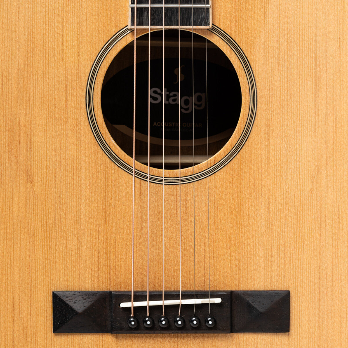 Stagg SA45 DCE-AC westerngitaar Naturel