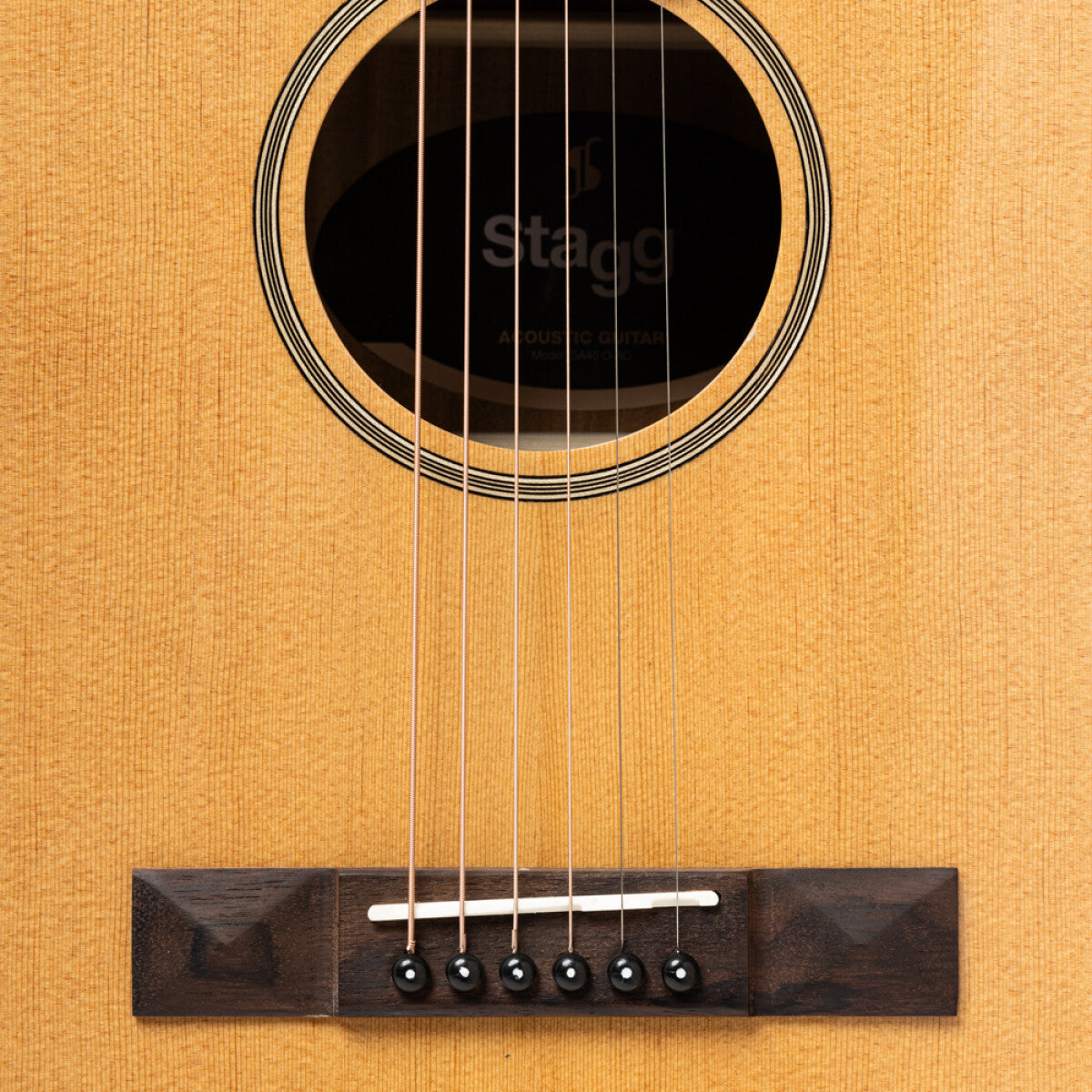 Stagg SA45 O-AC westerngitaar Naturel