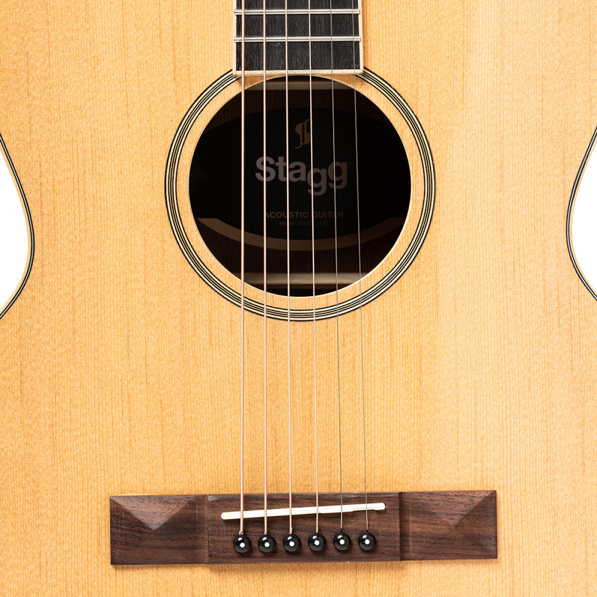 Stagg SA45 O-LW westerngitaar Naturel