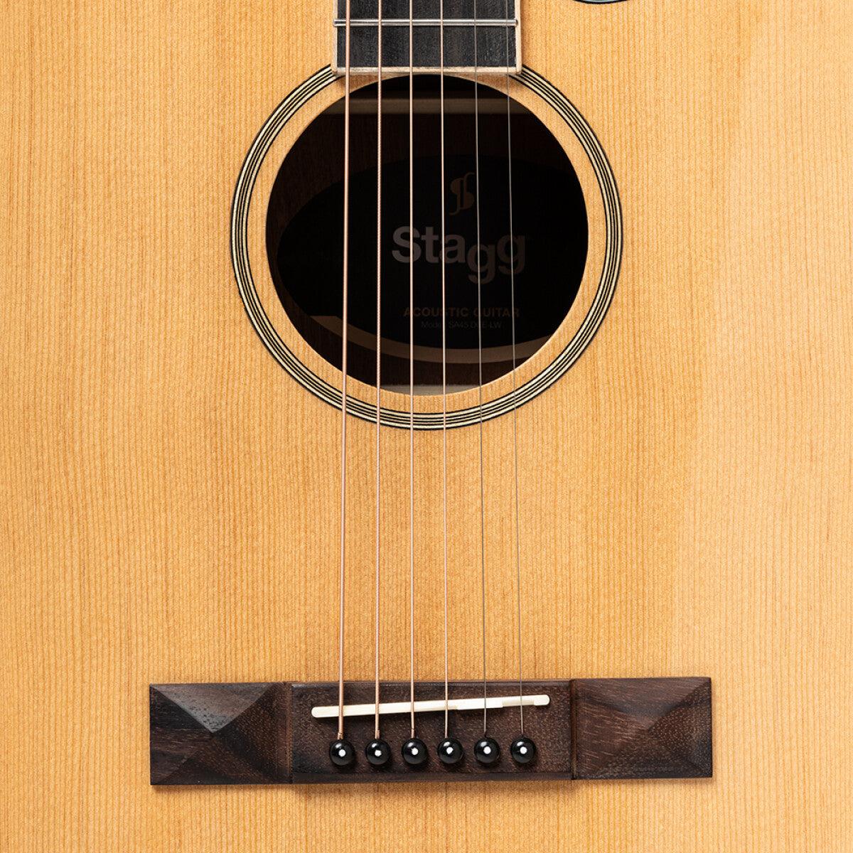 Stagg SA45 DCE-LW westerngitaar Naturel