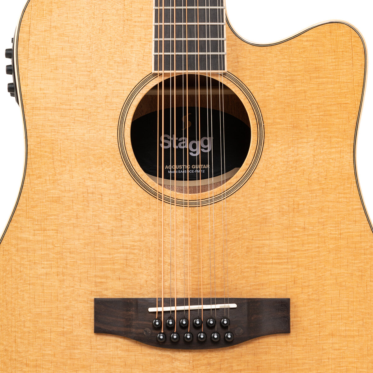 Stagg SA45 DCE-FM/12 westerngitaar