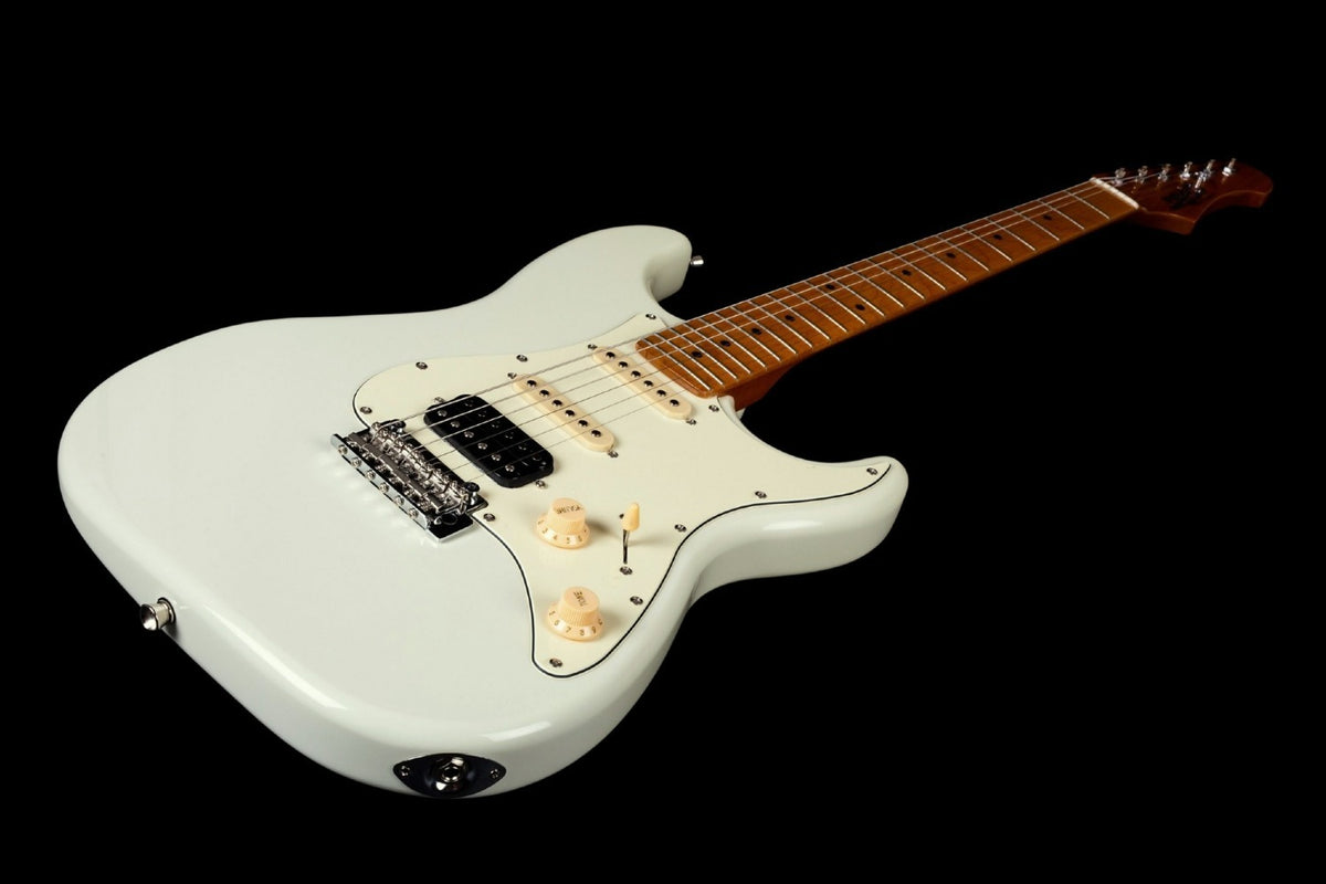JET Guitars JS 400 OW – elektrische gitaar – S-stijl HSS Wit