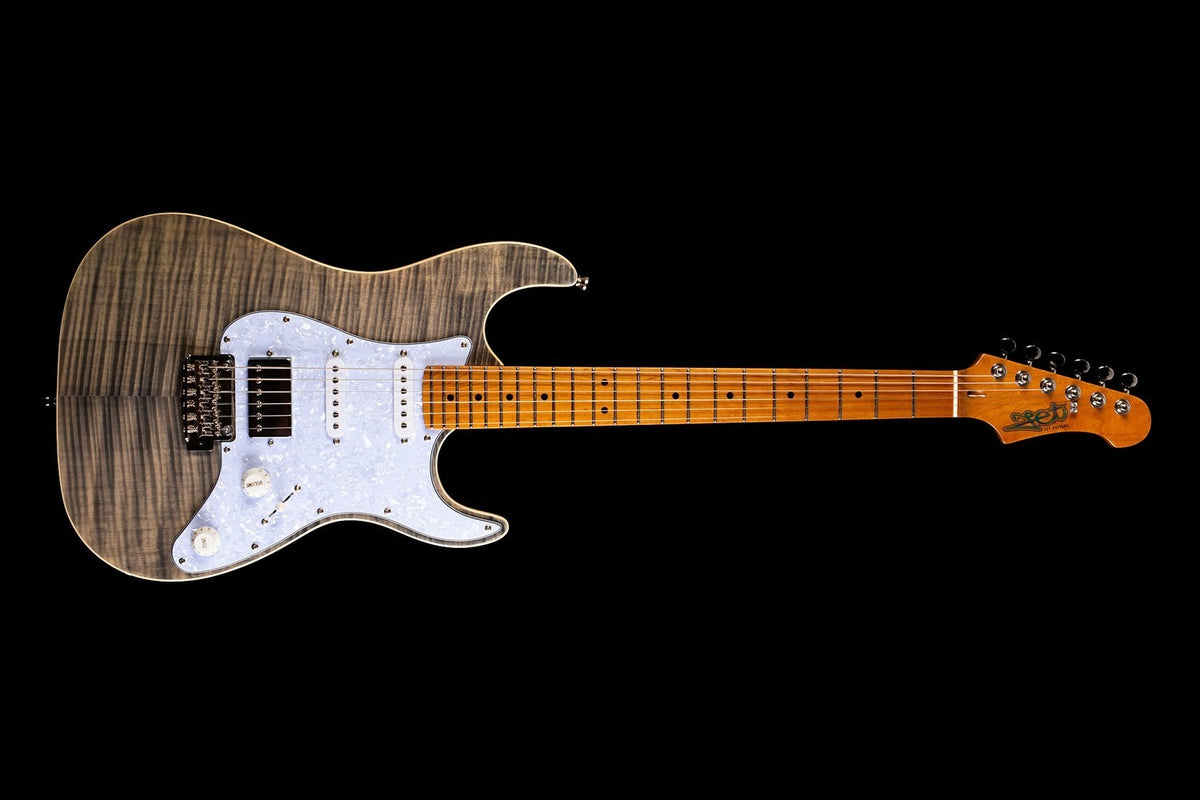 JET Guitars JS-450 TBK – elektrische gitaar – S-stijl HSS transp. zwart