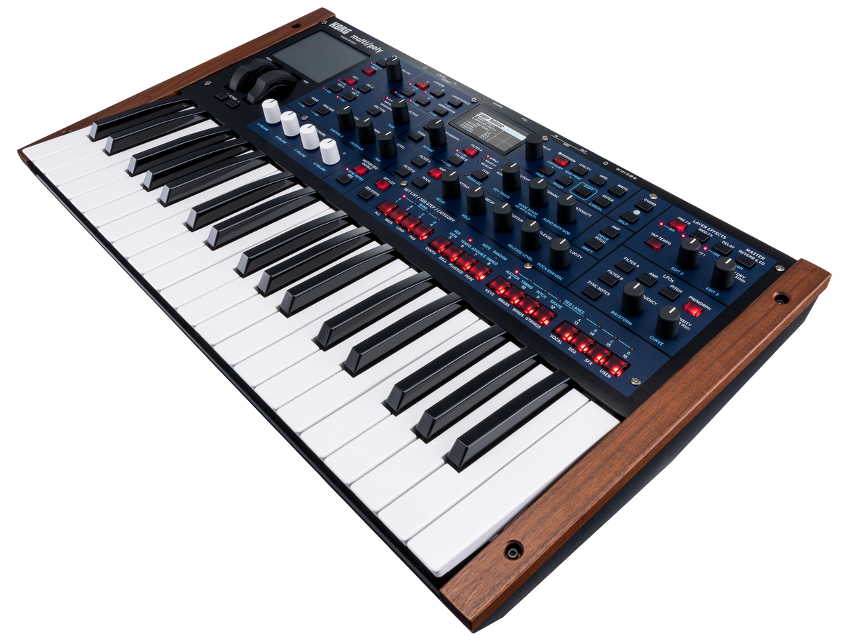 Korg Synthesizer, digitaal, multi/poly, virtueel-analoog, 37 toetsen,60 stemmen
