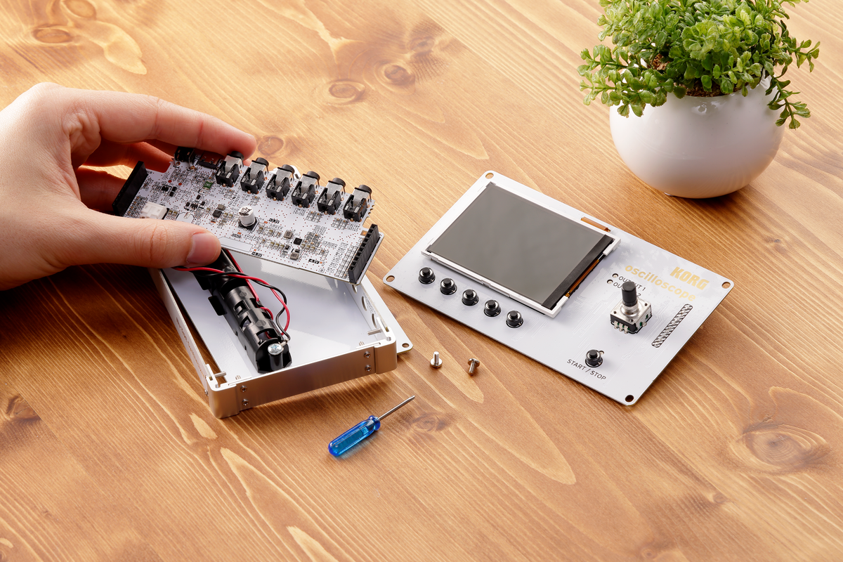 Korg Oszilloskop, NTS-2, Selbstbau, Nu:Tekt