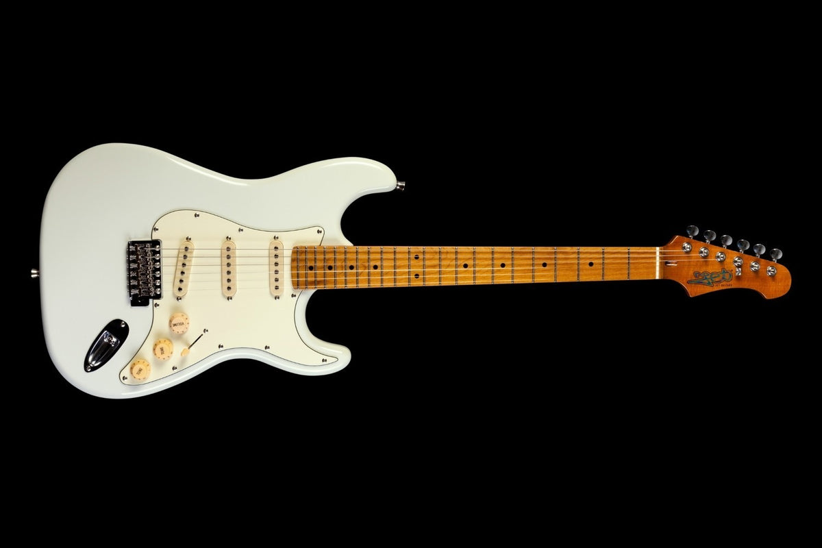 JET Guitars JS 300 OW – elektrische gitaar – S-stijl SSS Wit